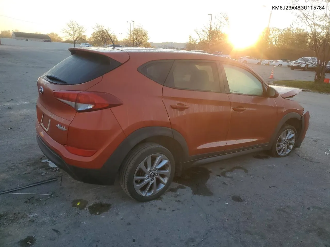 2016 Hyundai Tucson Se VIN: KM8J23A48GU115784 Lot: 76278614