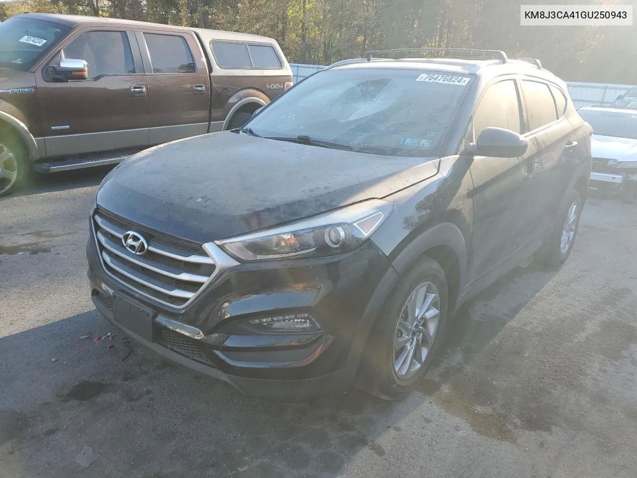 2016 Hyundai Tucson Limited VIN: KM8J3CA41GU250943 Lot: 76476824