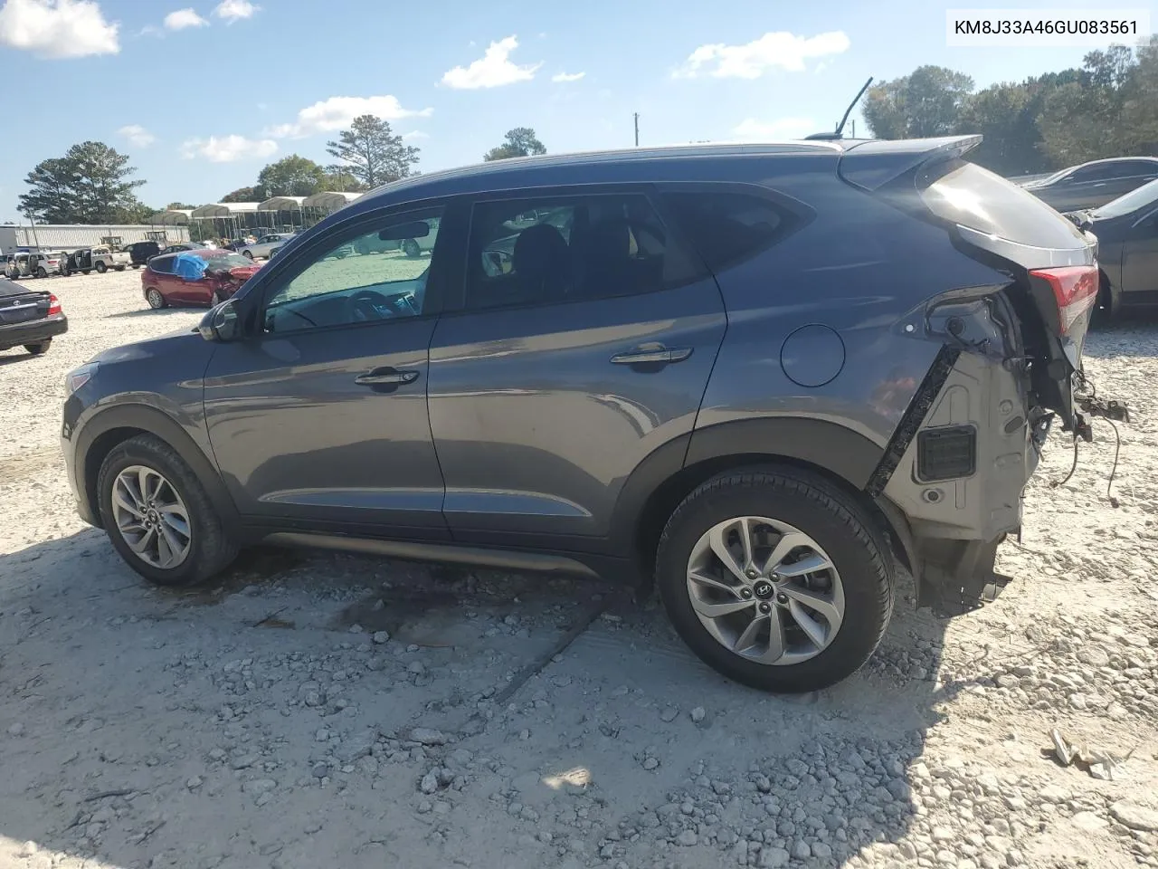 2016 Hyundai Tucson Limited VIN: KM8J33A46GU083561 Lot: 76503334