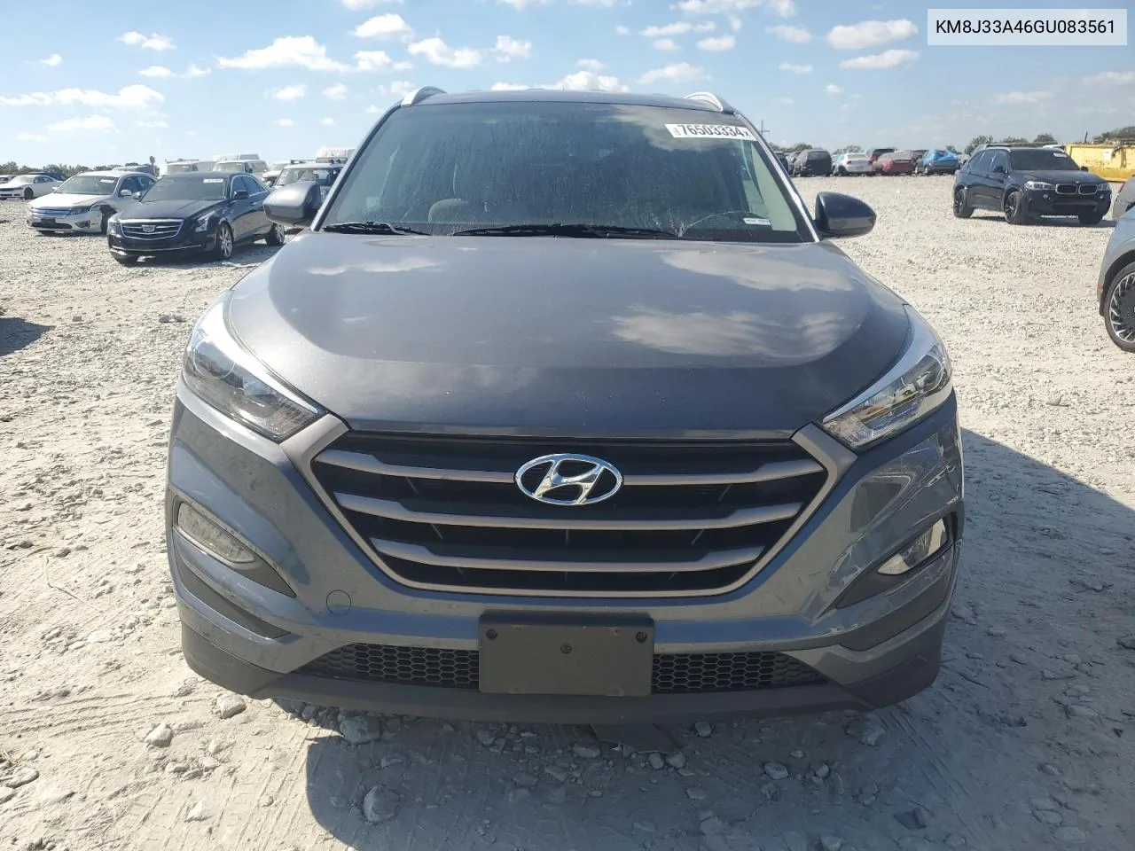 2016 Hyundai Tucson Limited VIN: KM8J33A46GU083561 Lot: 76503334