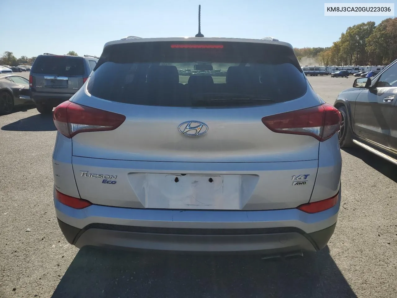 2016 Hyundai Tucson Limited VIN: KM8J3CA20GU223036 Lot: 76521634