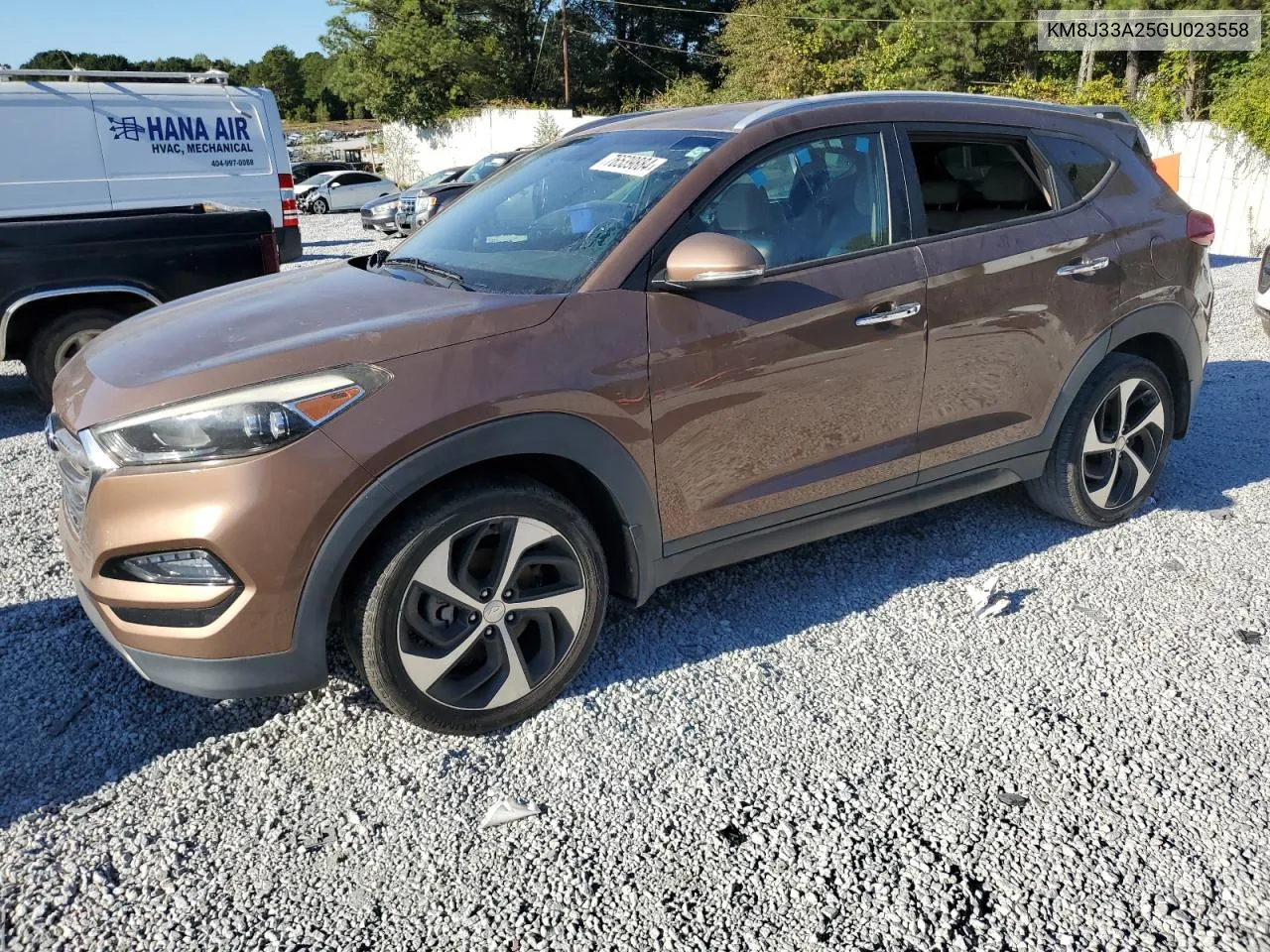 2016 Hyundai Tucson Limited VIN: KM8J33A25GU023558 Lot: 76539884