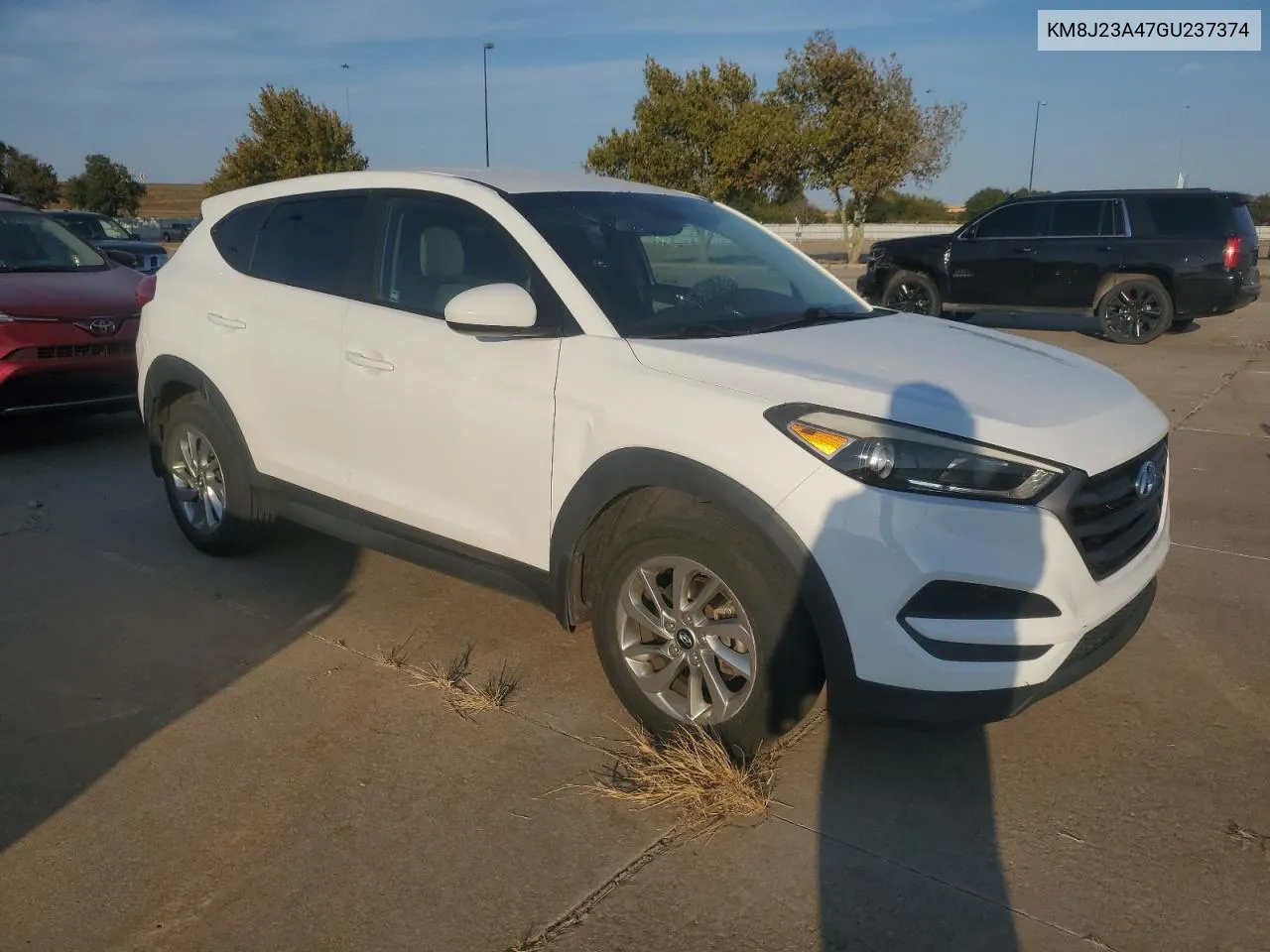 2016 Hyundai Tucson Se VIN: KM8J23A47GU237374 Lot: 76632314