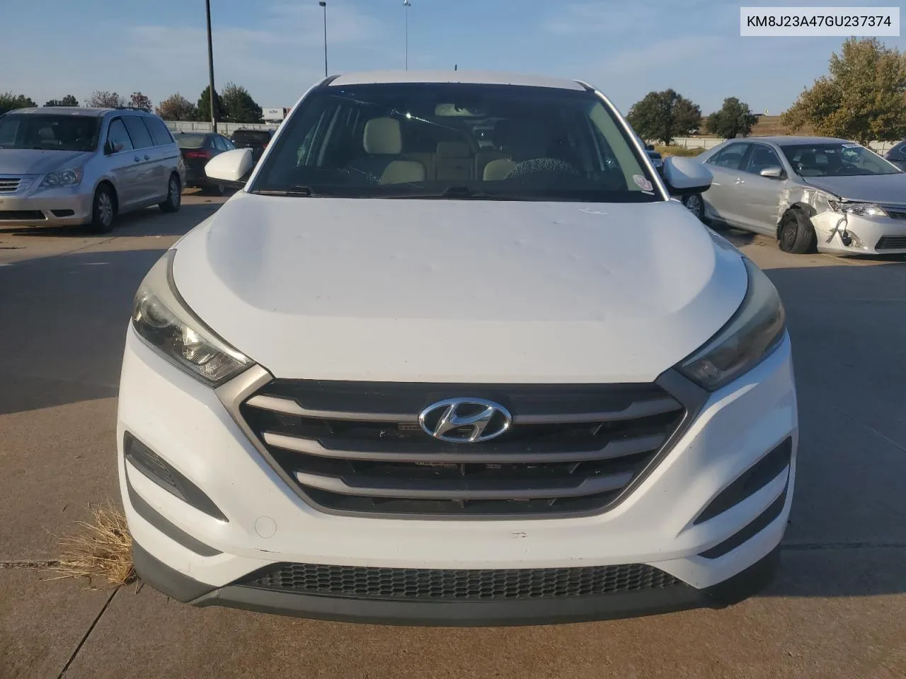 2016 Hyundai Tucson Se VIN: KM8J23A47GU237374 Lot: 76632314