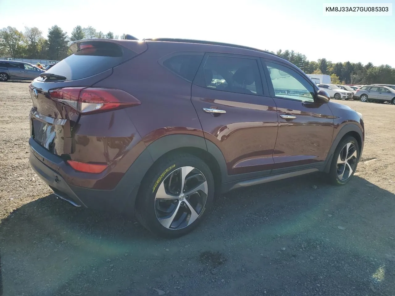 2016 Hyundai Tucson Limited VIN: KM8J33A27GU085303 Lot: 76658674