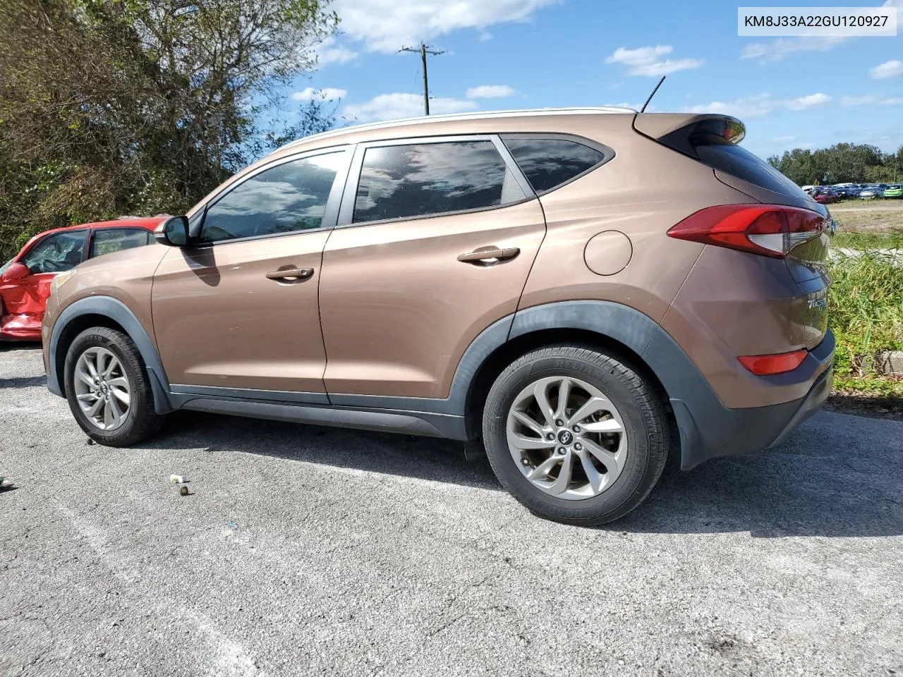 KM8J33A22GU120927 2016 Hyundai Tucson Limited