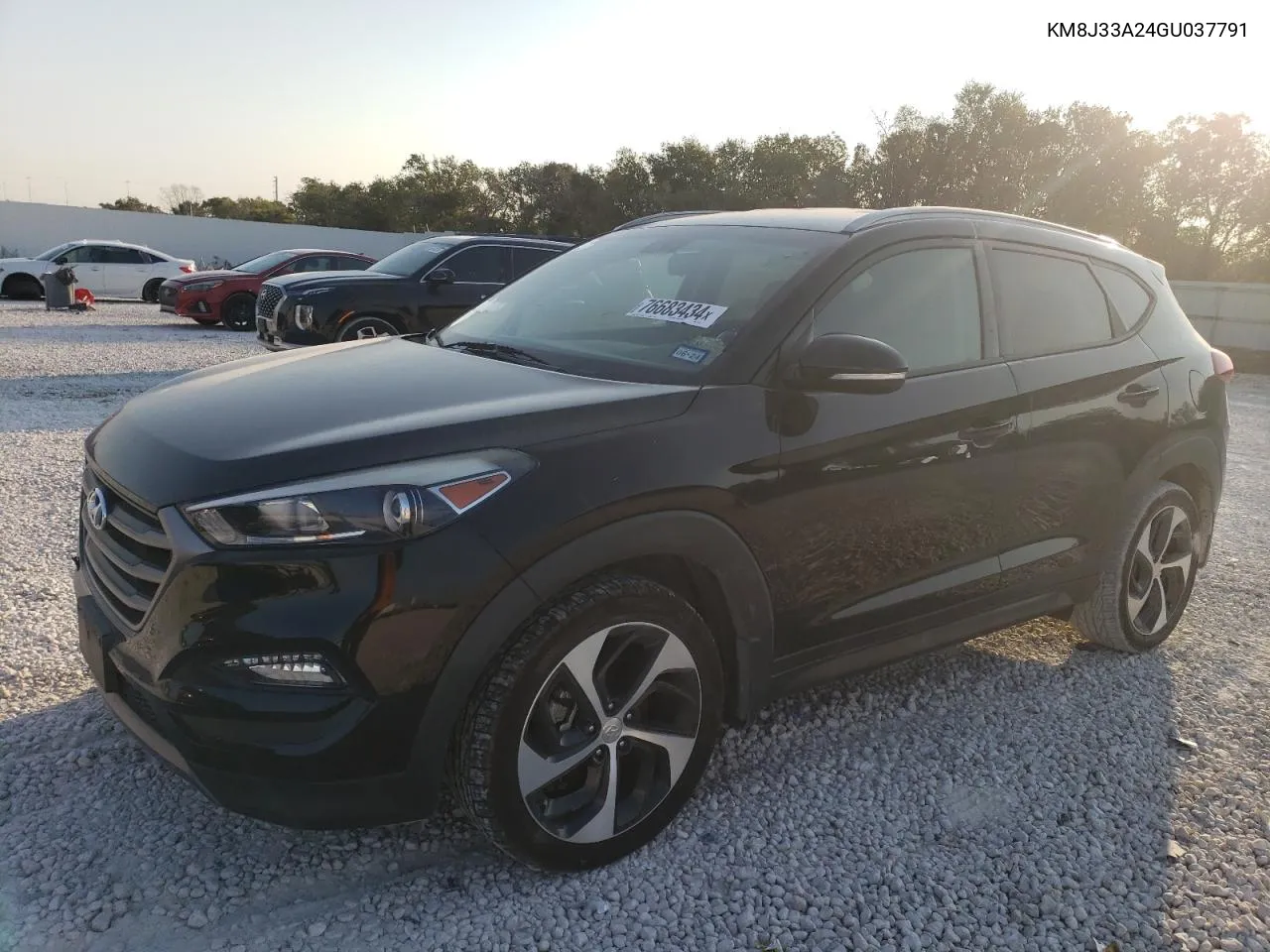 2016 Hyundai Tucson Limited VIN: KM8J33A24GU037791 Lot: 76683434