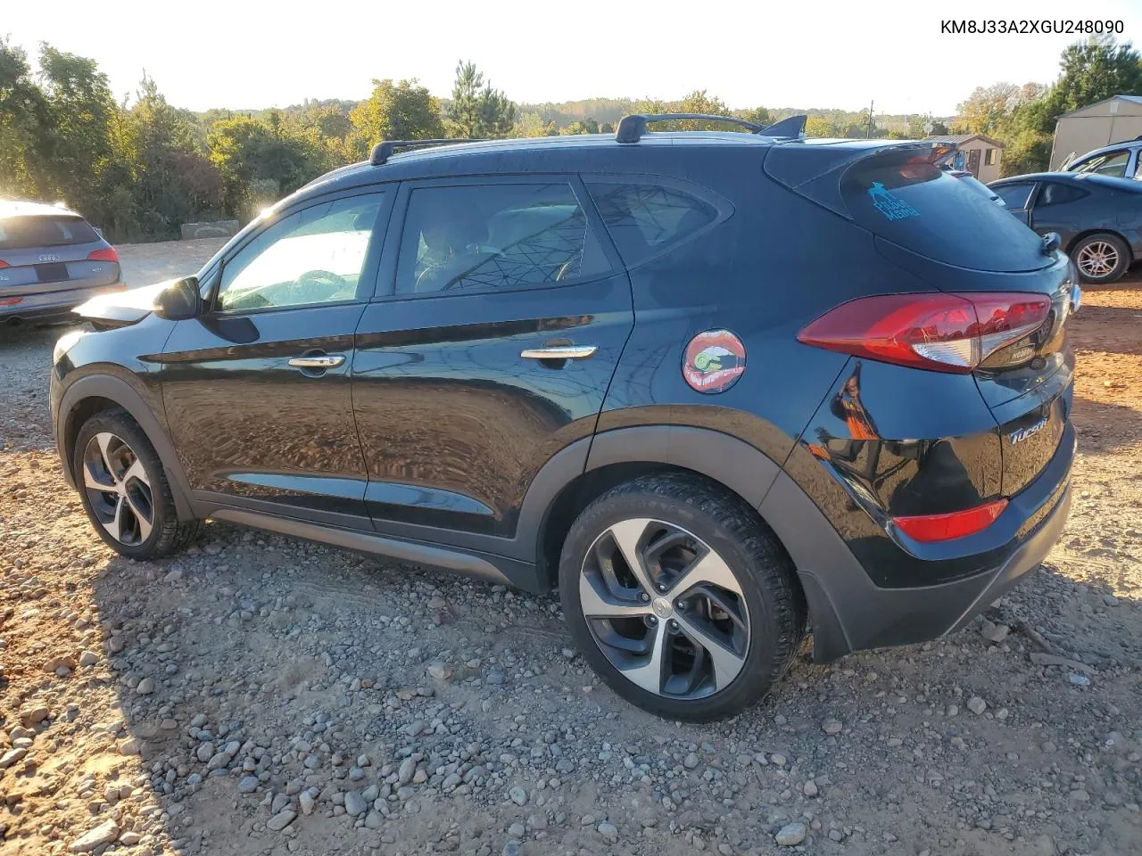 2016 Hyundai Tucson Limited VIN: KM8J33A2XGU248090 Lot: 76743114