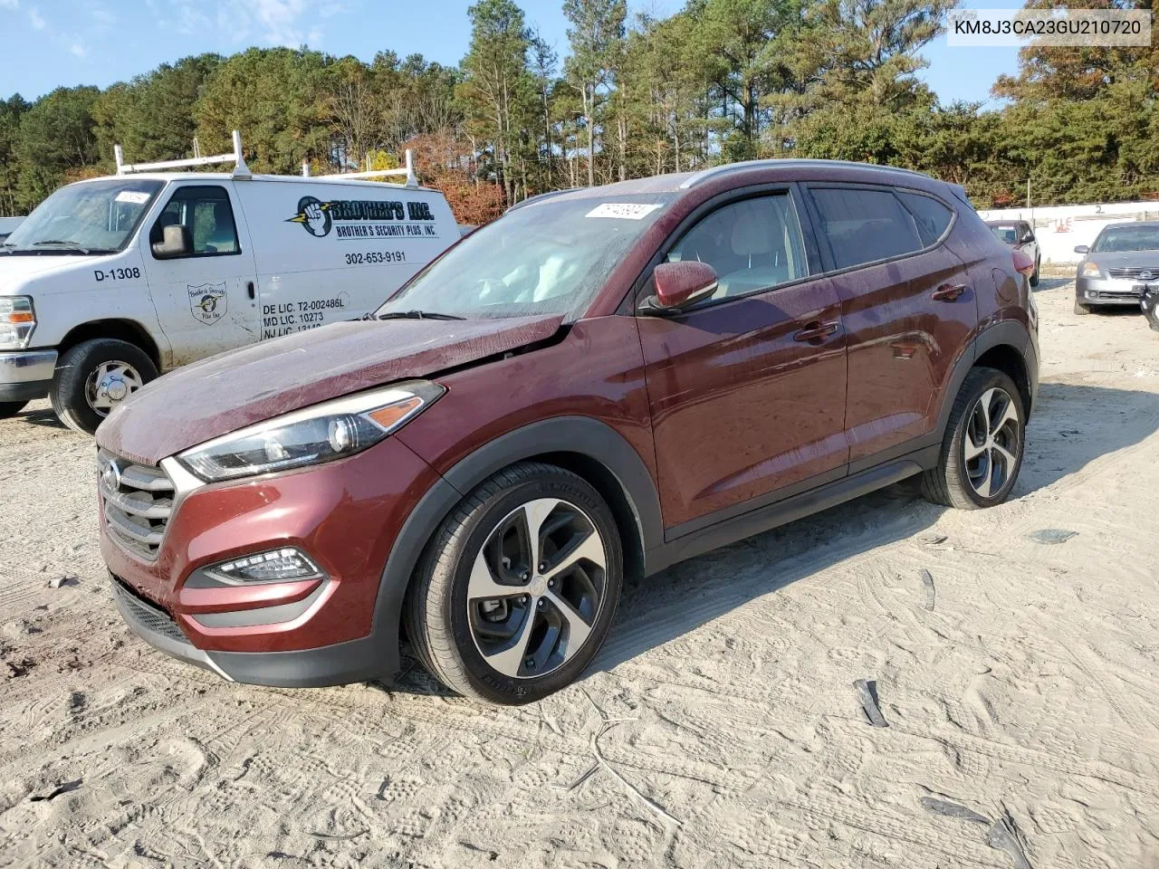 2016 Hyundai Tucson Limited VIN: KM8J3CA23GU210720 Lot: 76743904