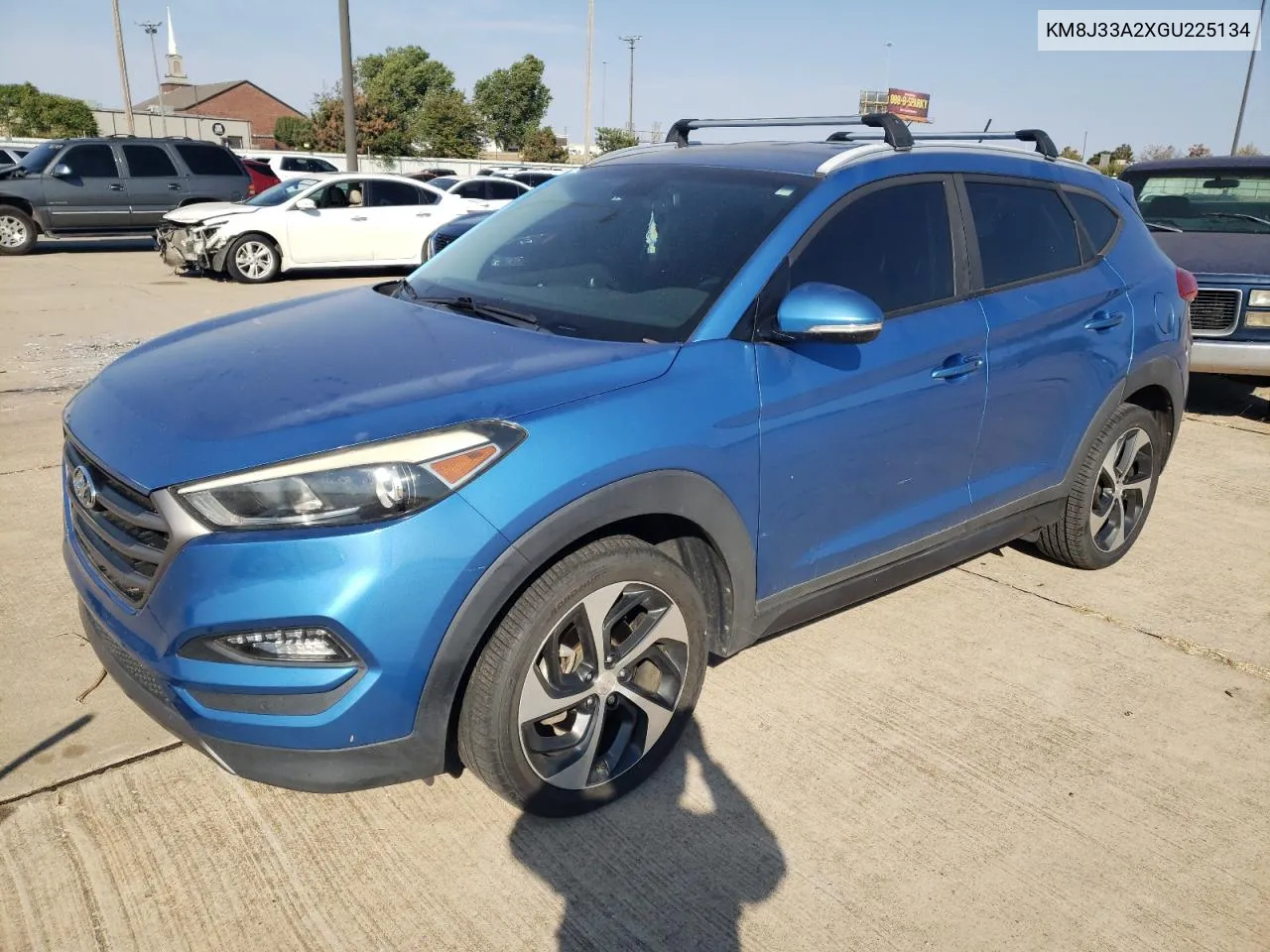 2016 Hyundai Tucson Limited VIN: KM8J33A2XGU225134 Lot: 76772614