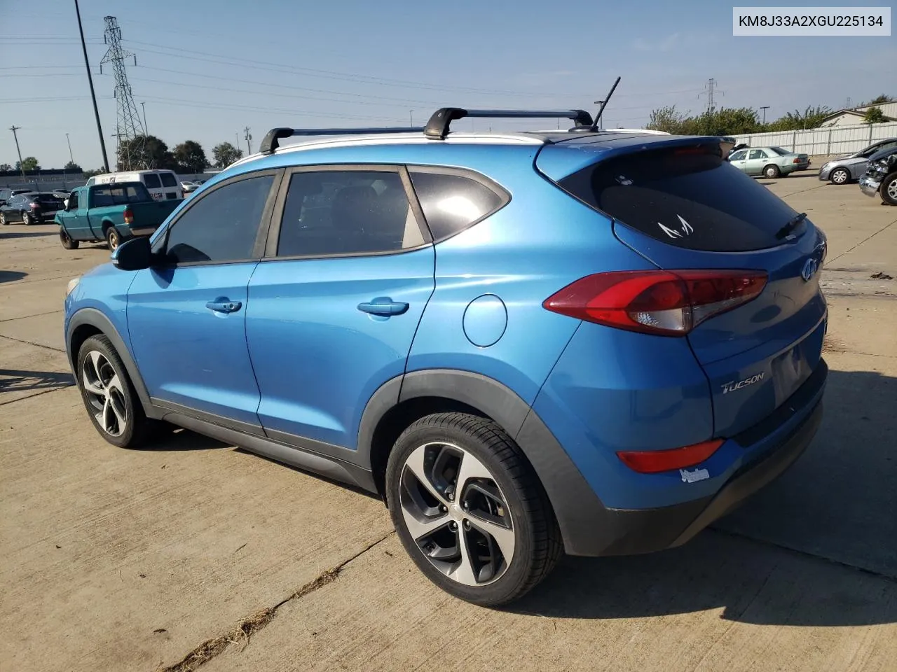 2016 Hyundai Tucson Limited VIN: KM8J33A2XGU225134 Lot: 76772614