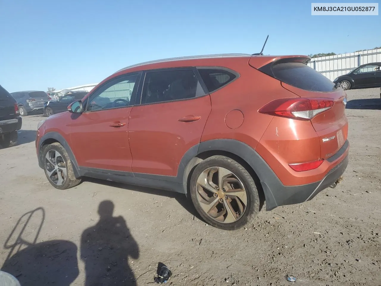 2016 Hyundai Tucson Limited VIN: KM8J3CA21GU052877 Lot: 76799314