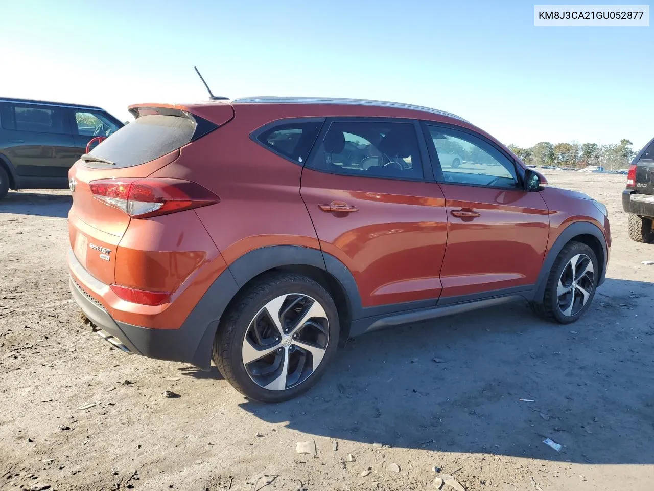 2016 Hyundai Tucson Limited VIN: KM8J3CA21GU052877 Lot: 76799314