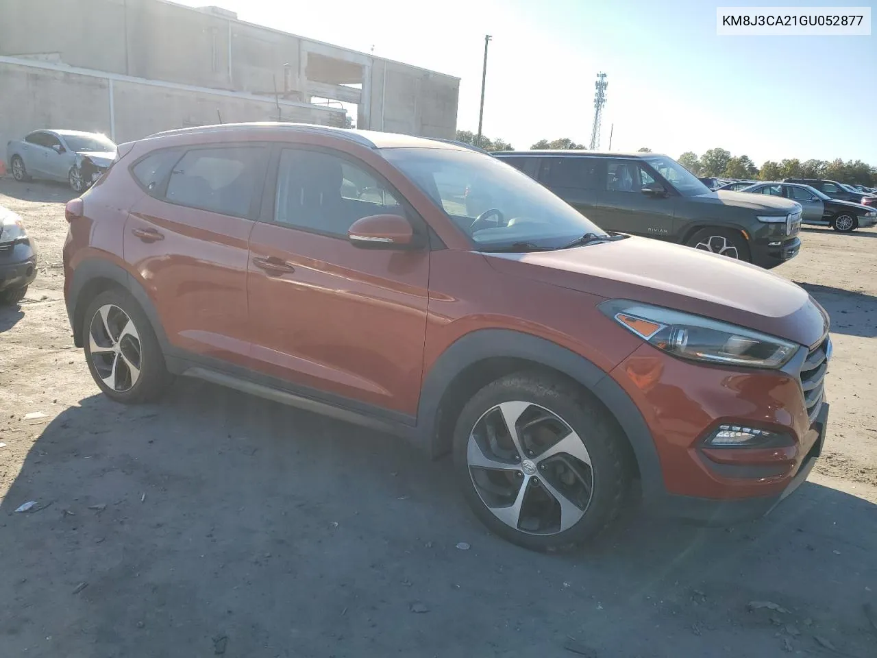 2016 Hyundai Tucson Limited VIN: KM8J3CA21GU052877 Lot: 76799314