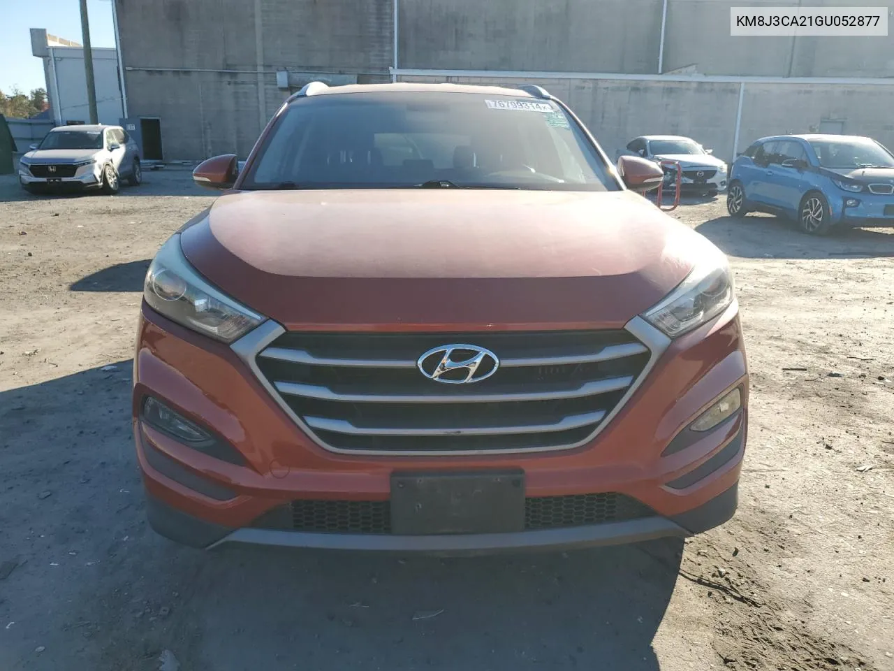 2016 Hyundai Tucson Limited VIN: KM8J3CA21GU052877 Lot: 76799314