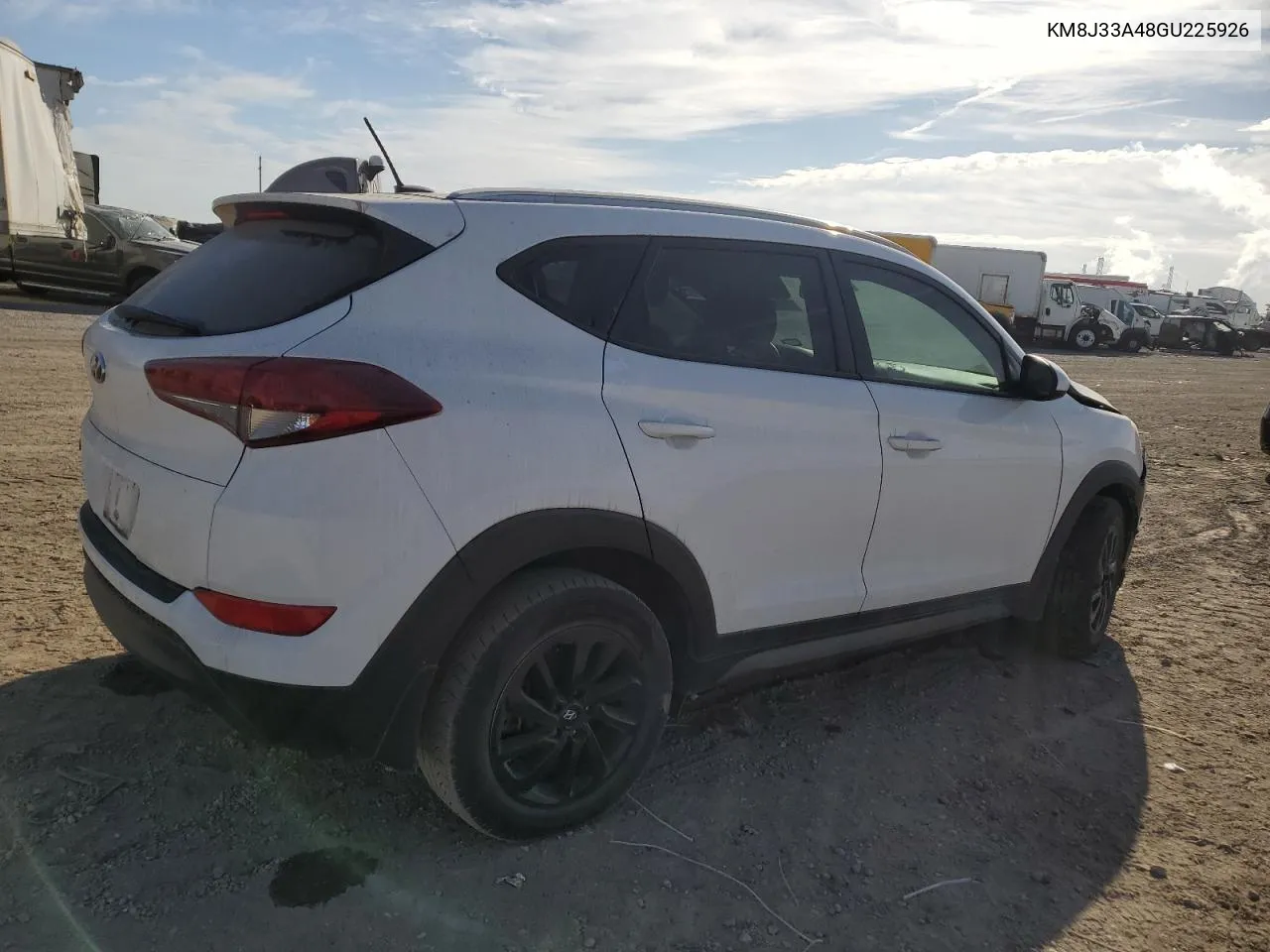 2016 Hyundai Tucson Limited VIN: KM8J33A48GU225926 Lot: 76909824