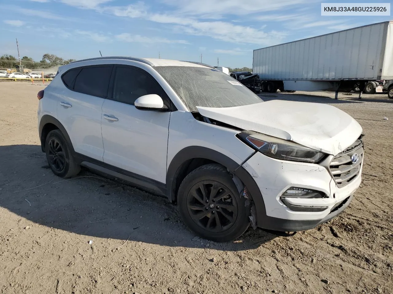 2016 Hyundai Tucson Limited VIN: KM8J33A48GU225926 Lot: 76909824