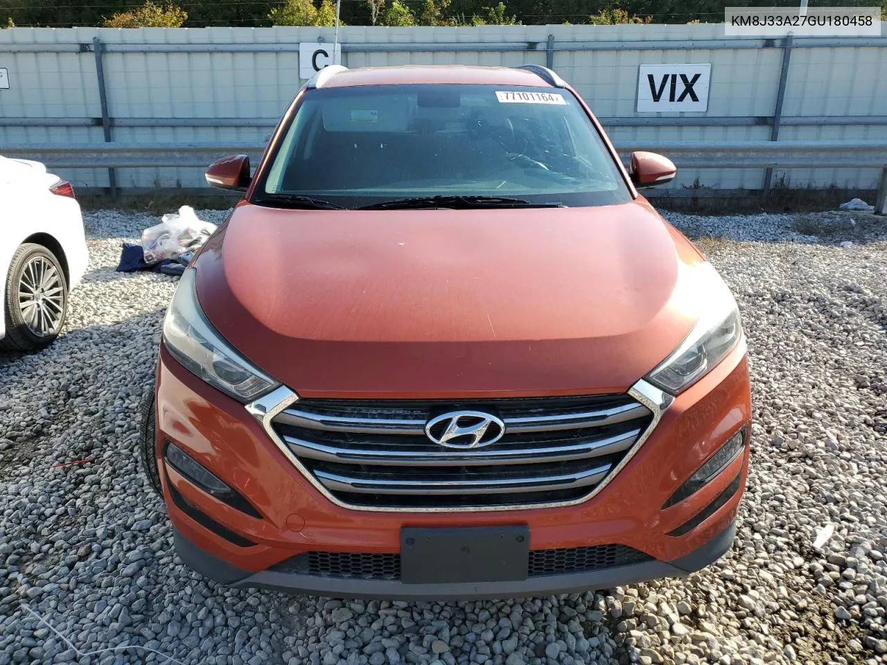 2016 Hyundai Tucson Limited VIN: KM8J33A27GU180458 Lot: 77101164