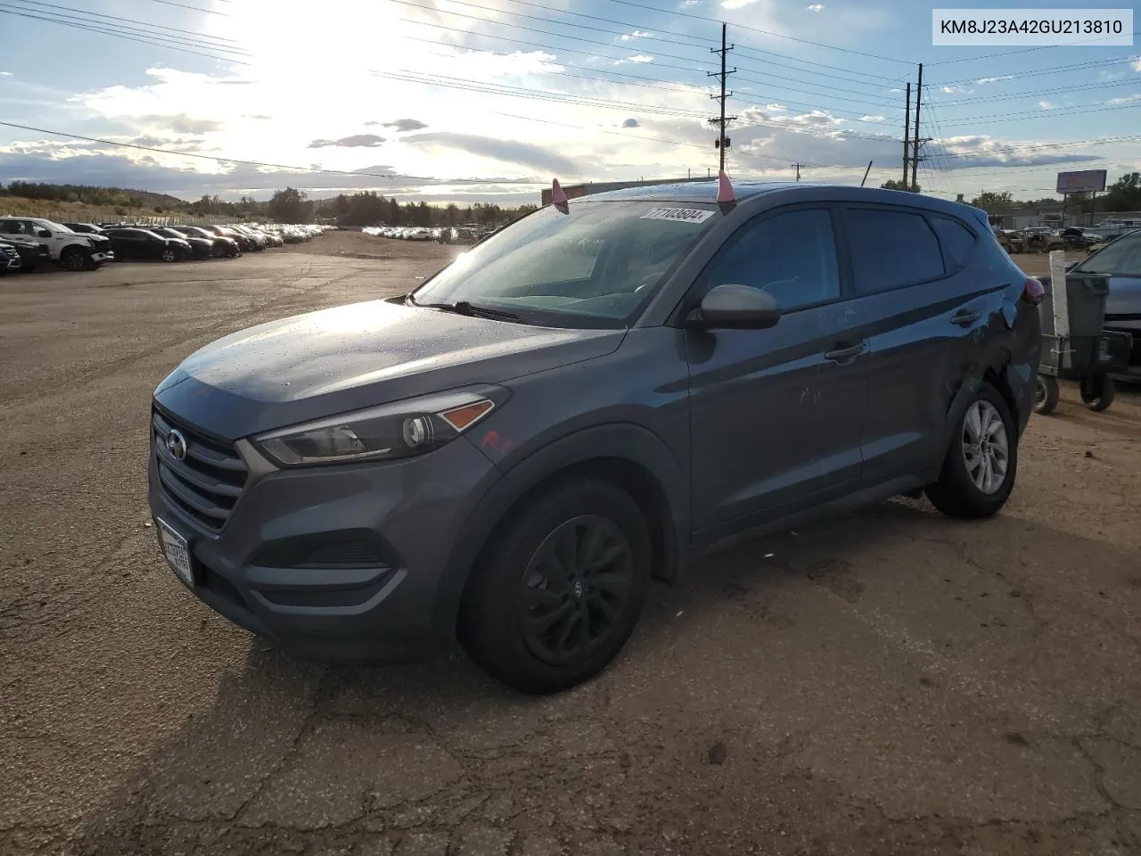 2016 Hyundai Tucson Se VIN: KM8J23A42GU213810 Lot: 77103604