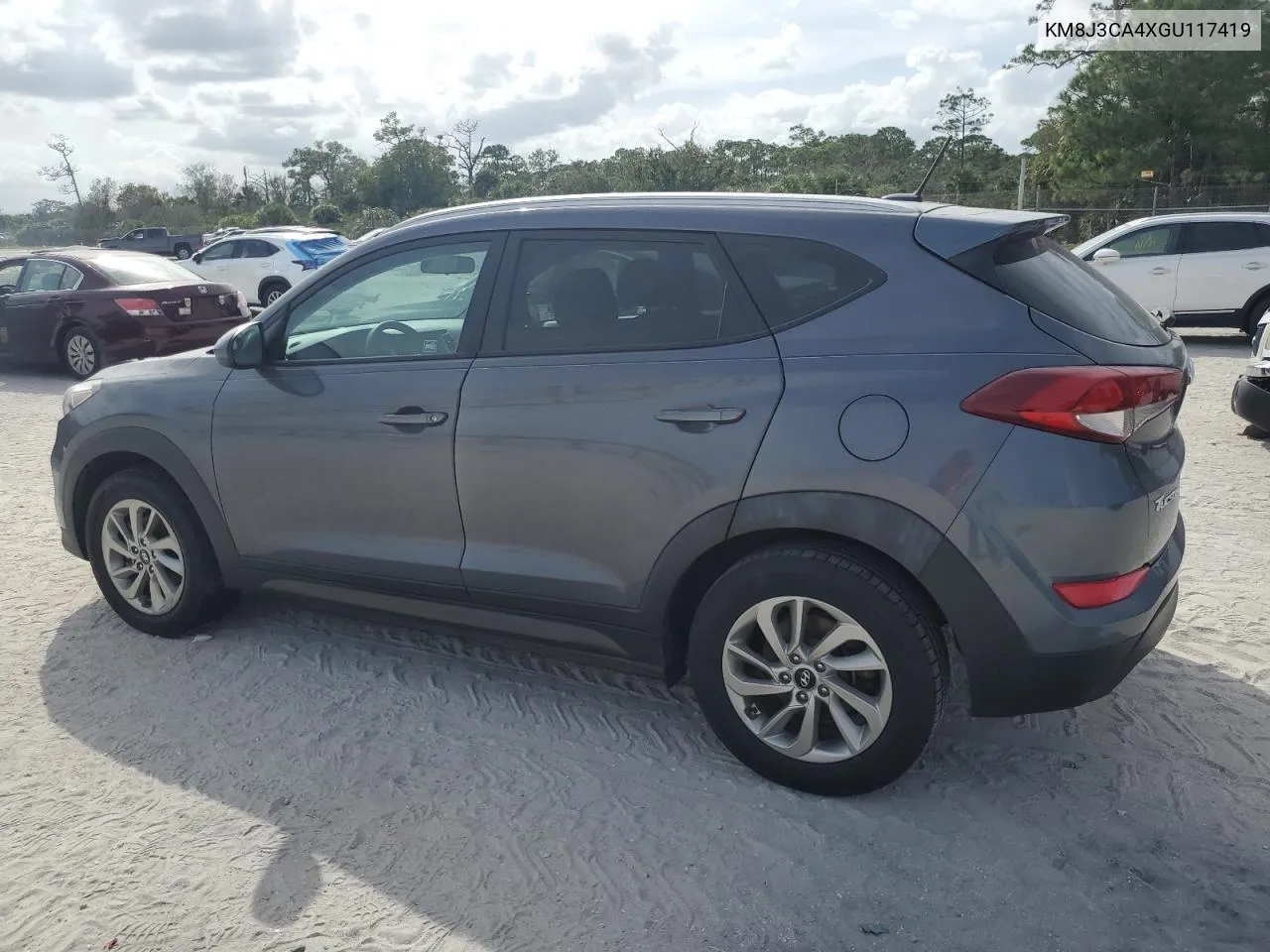 2016 Hyundai Tucson Limited VIN: KM8J3CA4XGU117419 Lot: 77103774