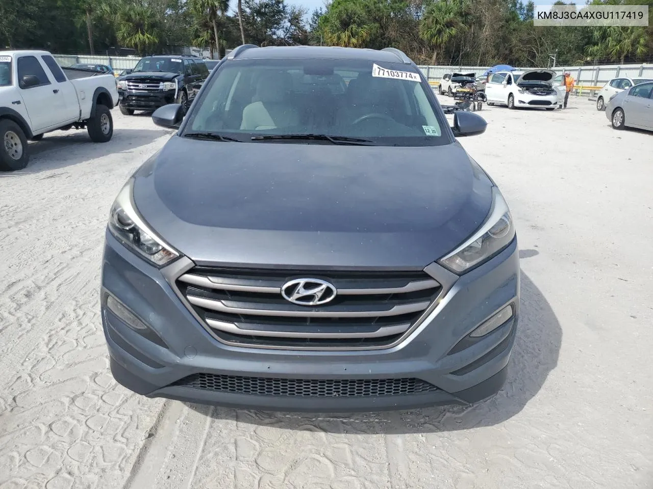 KM8J3CA4XGU117419 2016 Hyundai Tucson Limited