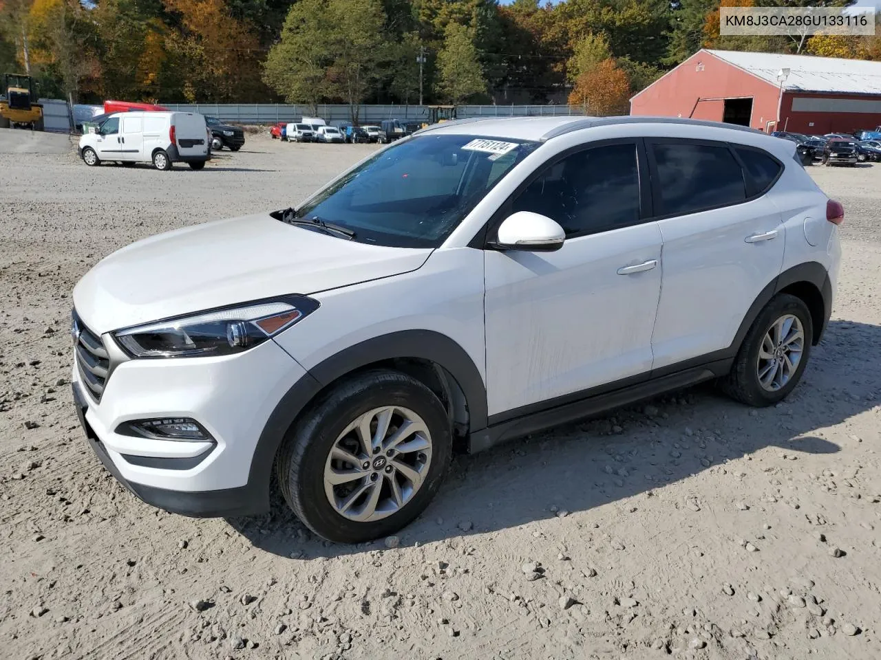 2016 Hyundai Tucson Limited VIN: KM8J3CA28GU133116 Lot: 77151124