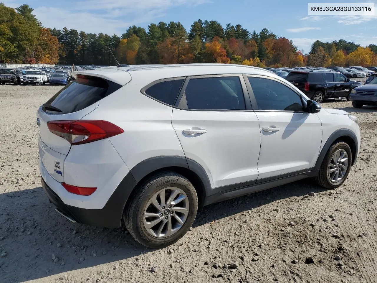 2016 Hyundai Tucson Limited VIN: KM8J3CA28GU133116 Lot: 77151124