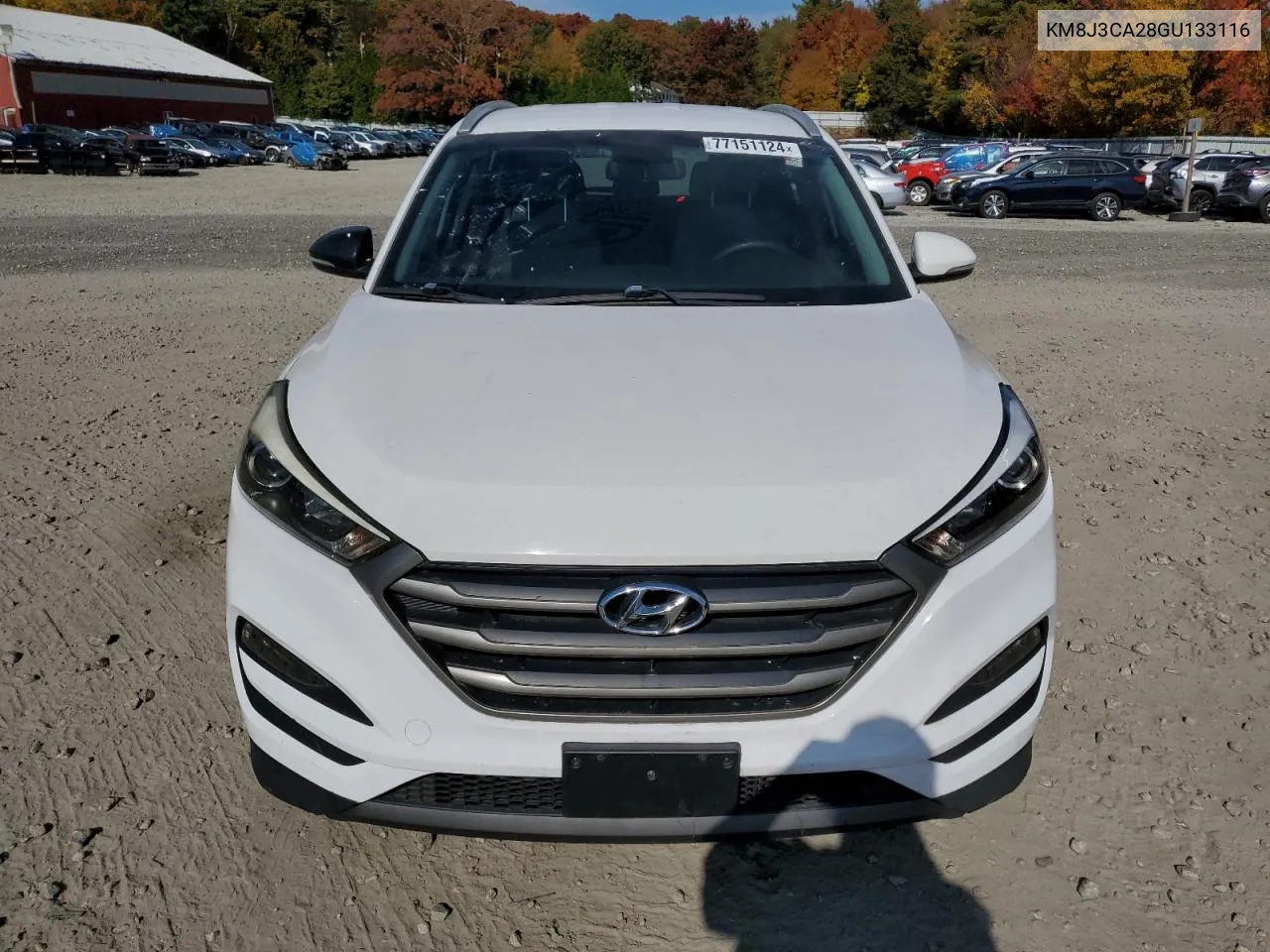 2016 Hyundai Tucson Limited VIN: KM8J3CA28GU133116 Lot: 77151124