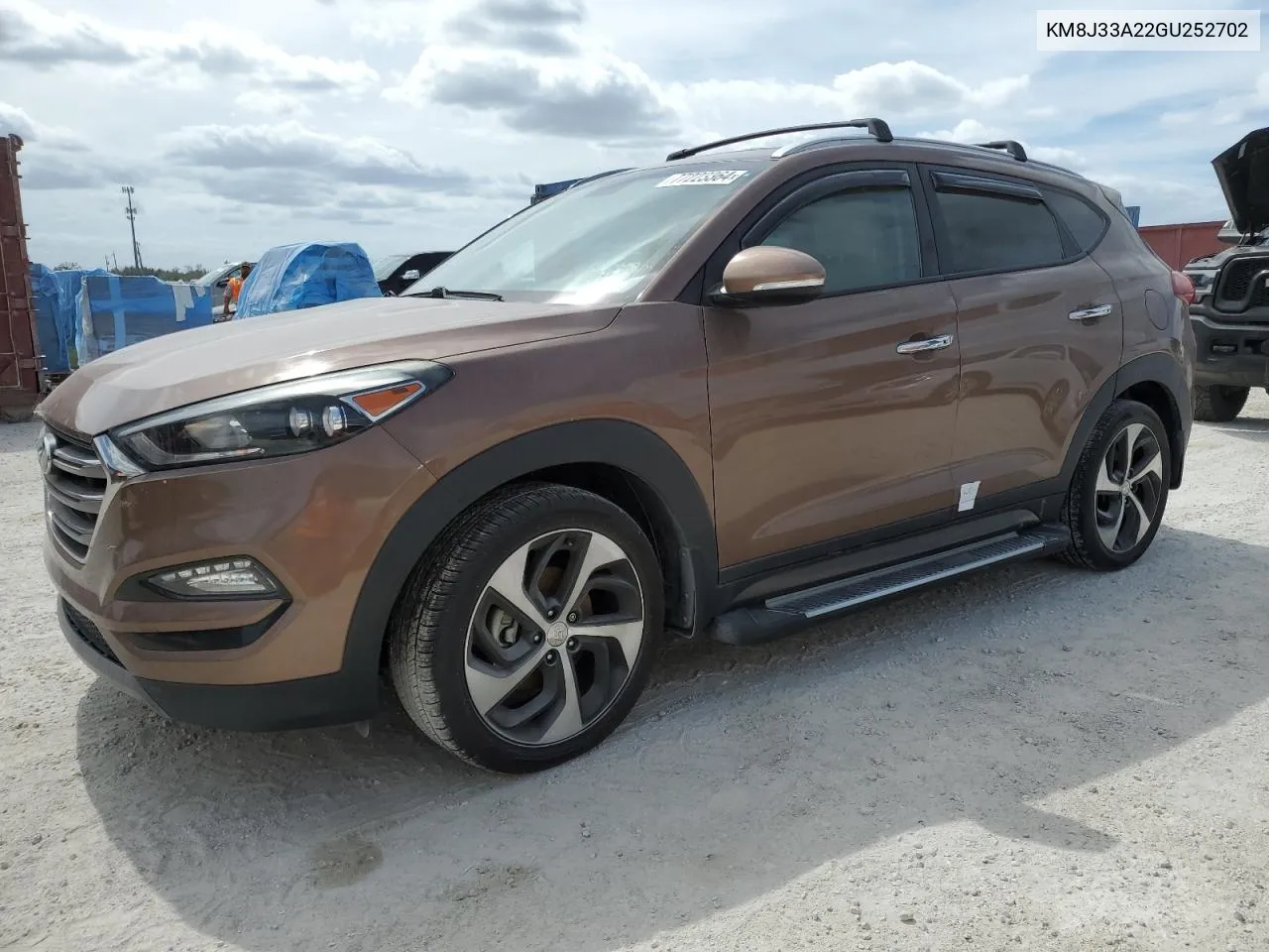 2016 Hyundai Tucson Limited VIN: KM8J33A22GU252702 Lot: 77223364