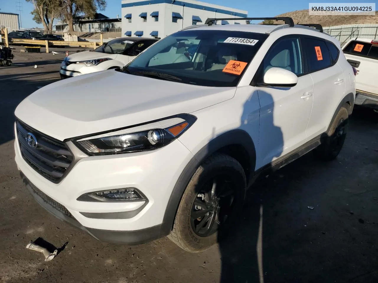 2016 Hyundai Tucson Limited VIN: KM8J33A41GU094225 Lot: 77318354