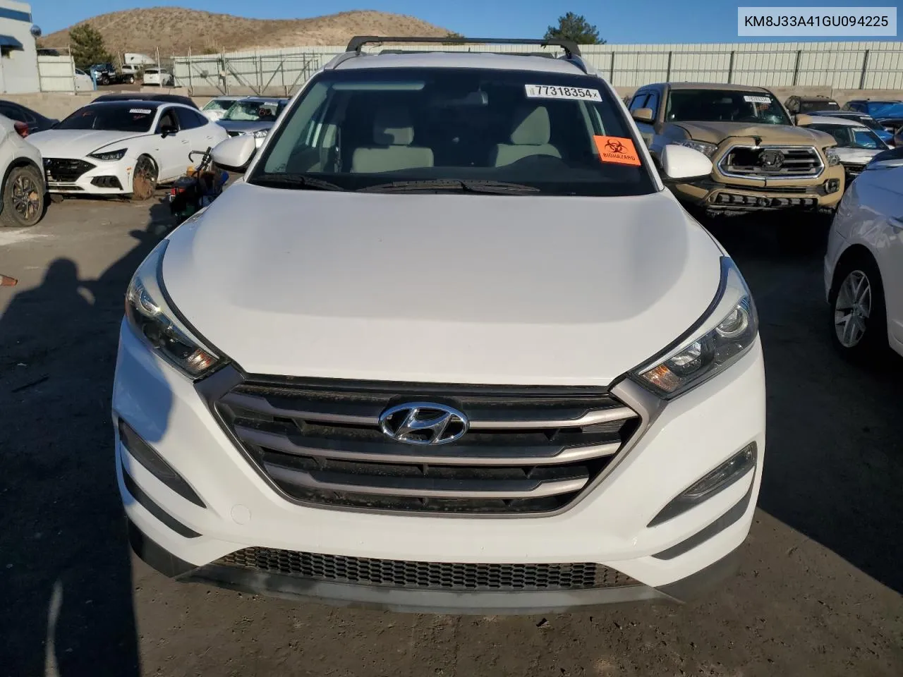 2016 Hyundai Tucson Limited VIN: KM8J33A41GU094225 Lot: 77318354