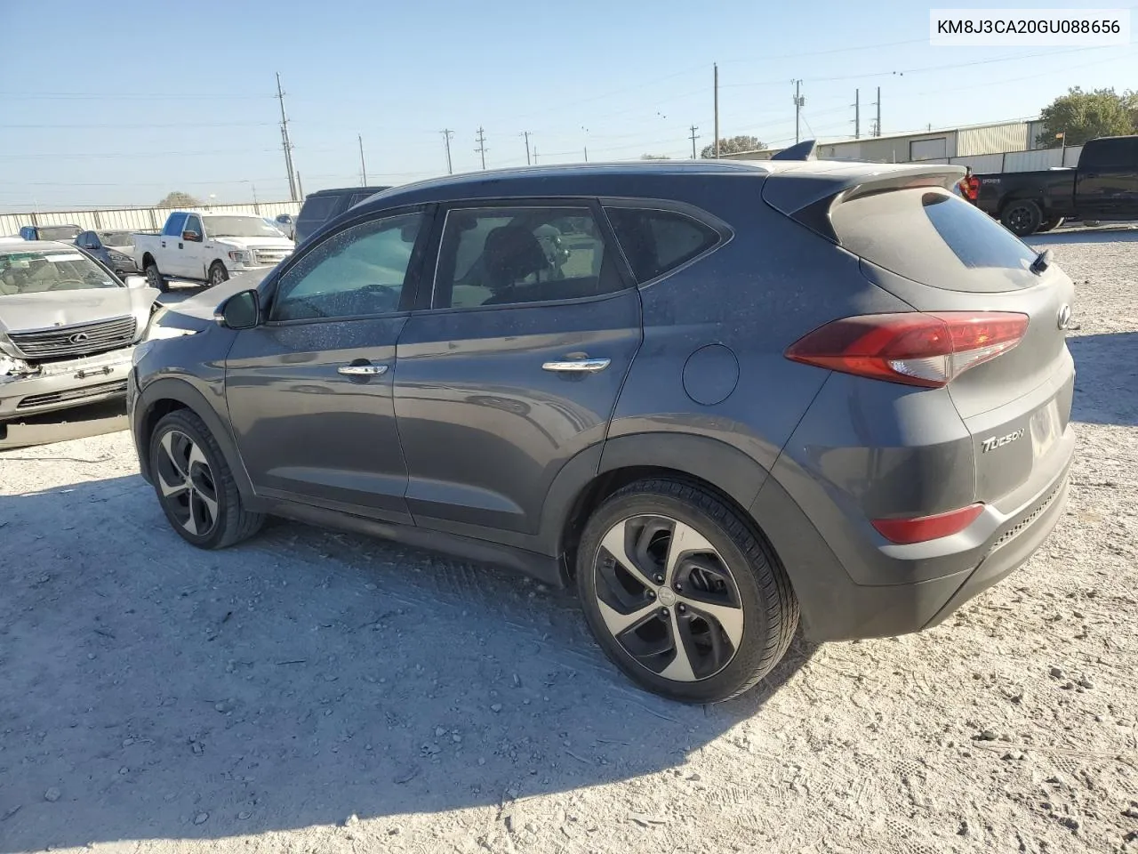 2016 Hyundai Tucson Limited VIN: KM8J3CA20GU088656 Lot: 77351834