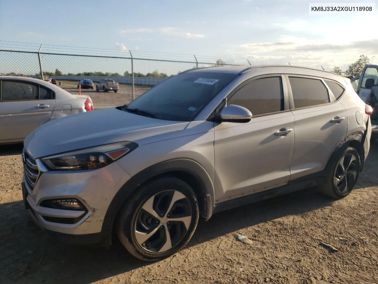 2016 Hyundai Tucson Limited VIN: KM8J33A2XGU118908 Lot: 77370494