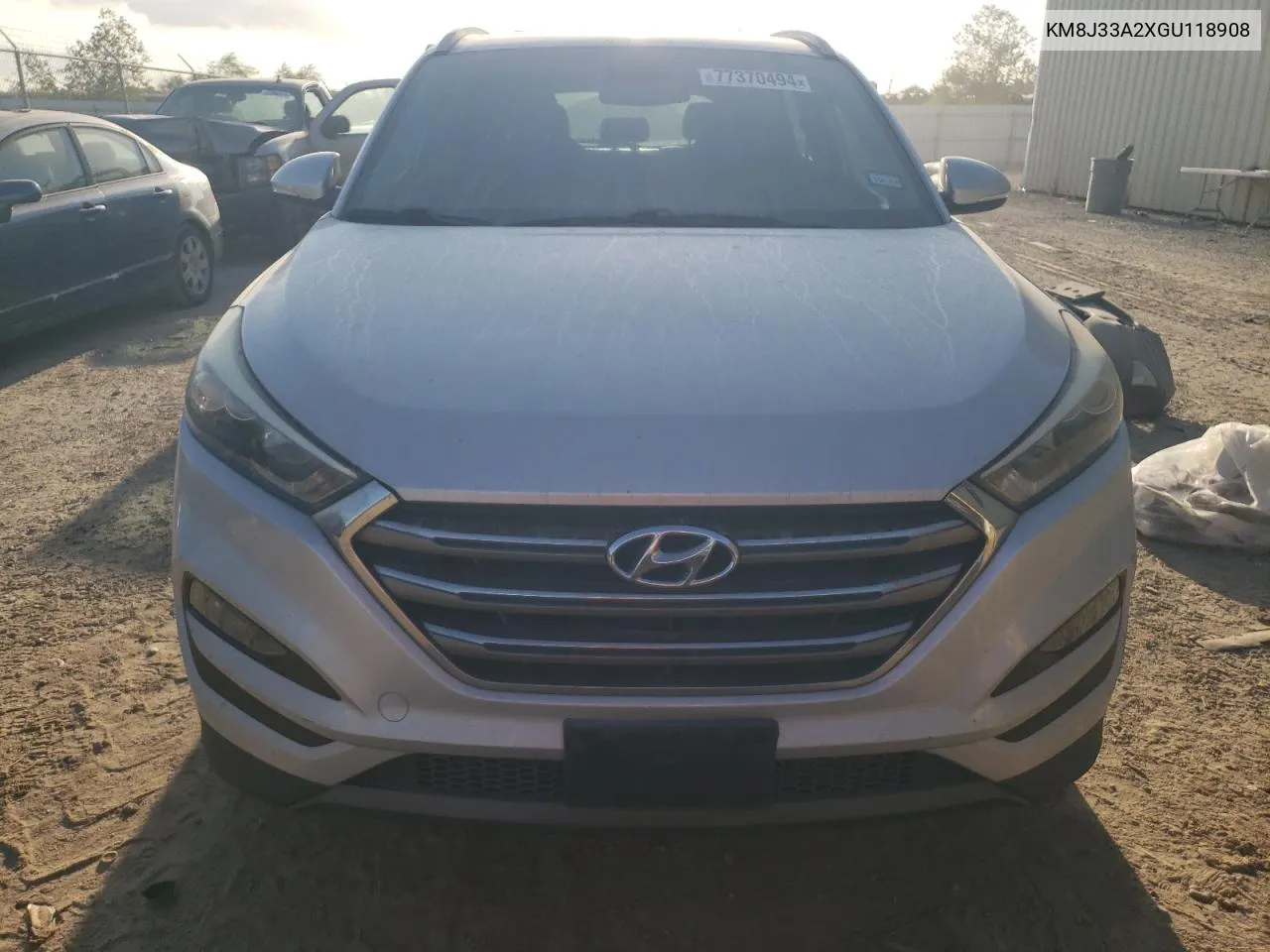 2016 Hyundai Tucson Limited VIN: KM8J33A2XGU118908 Lot: 77370494