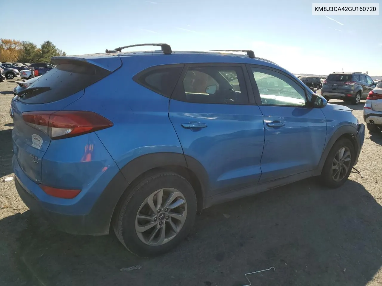 KM8J3CA42GU160720 2016 Hyundai Tucson Limited