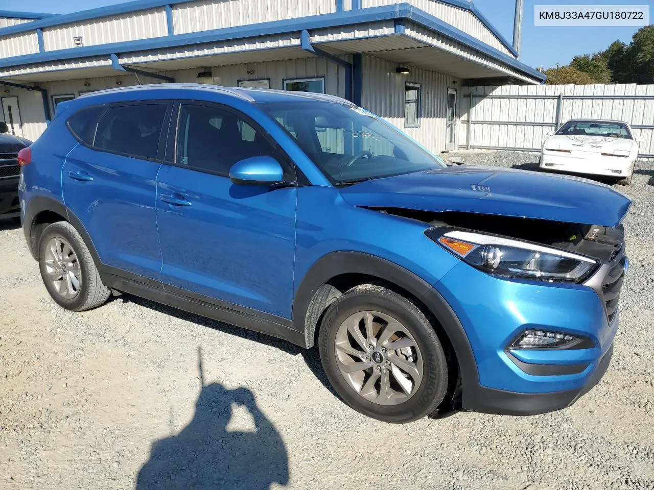 2016 Hyundai Tucson Limited VIN: KM8J33A47GU180722 Lot: 77458084