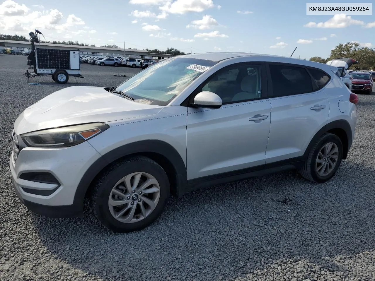 2016 Hyundai Tucson Se VIN: KM8J23A48GU059264 Lot: 77484194