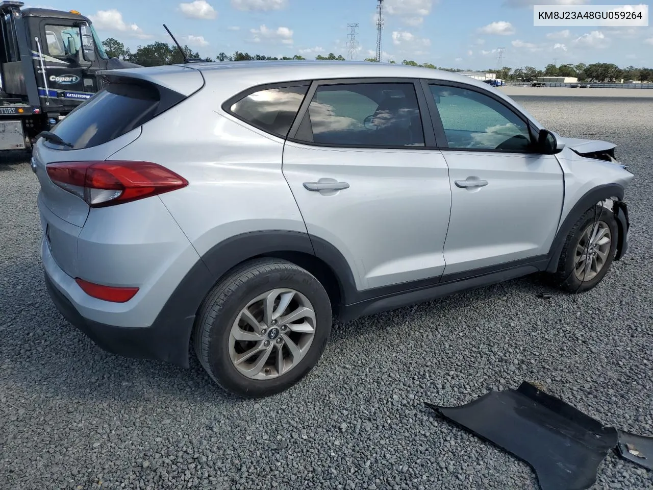 2016 Hyundai Tucson Se VIN: KM8J23A48GU059264 Lot: 77484194