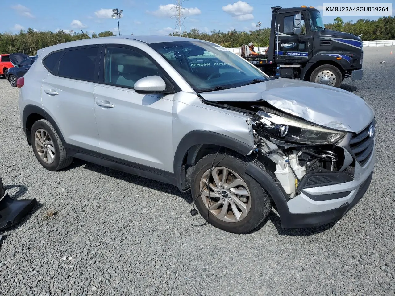 2016 Hyundai Tucson Se VIN: KM8J23A48GU059264 Lot: 77484194