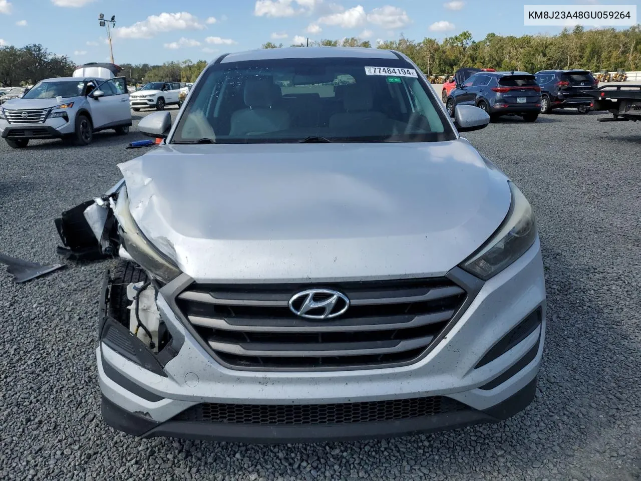 2016 Hyundai Tucson Se VIN: KM8J23A48GU059264 Lot: 77484194