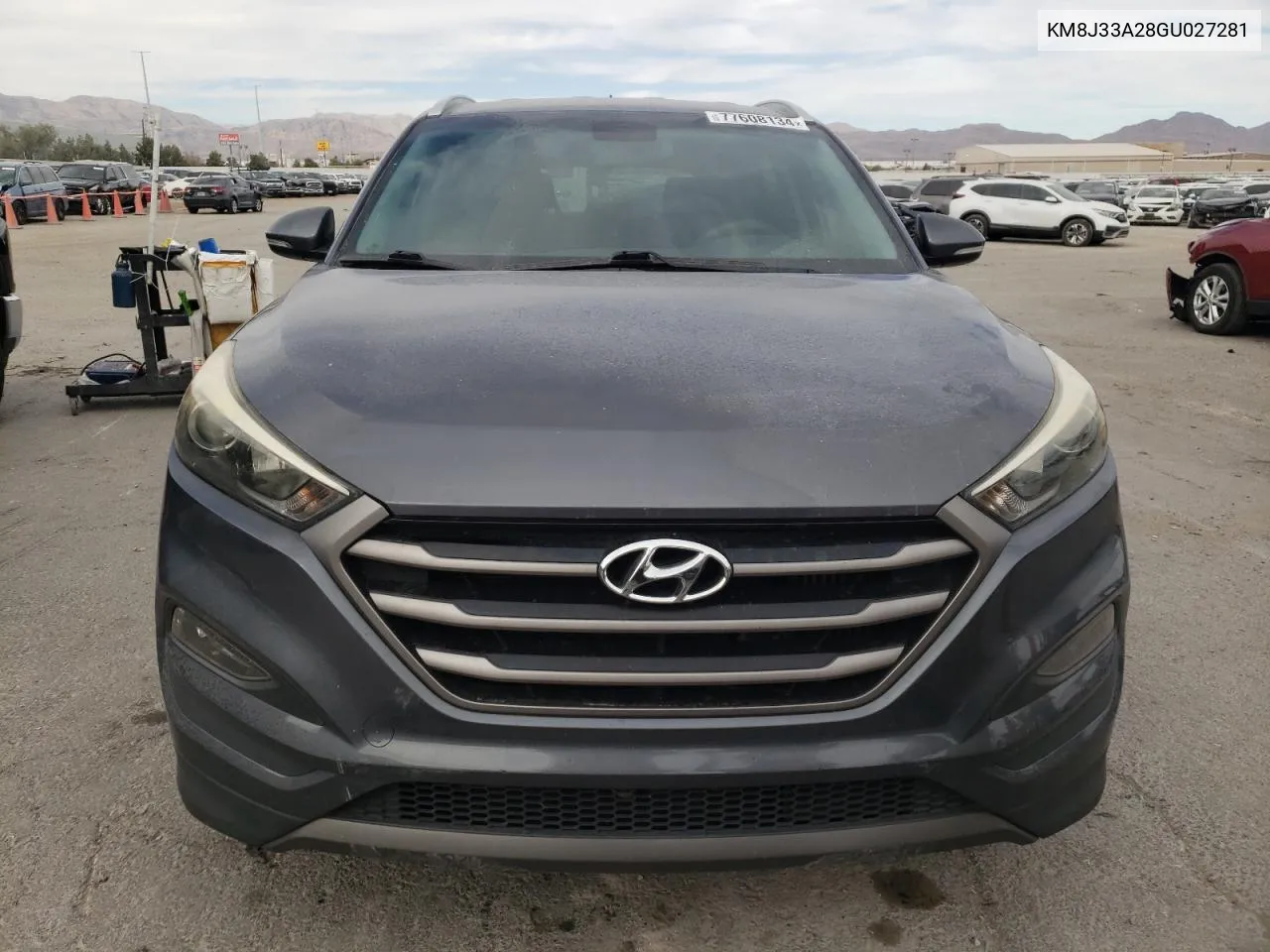 2016 Hyundai Tucson Limited VIN: KM8J33A28GU027281 Lot: 77608134