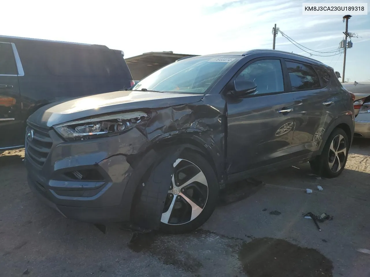 KM8J3CA23GU189318 2016 Hyundai Tucson Limited