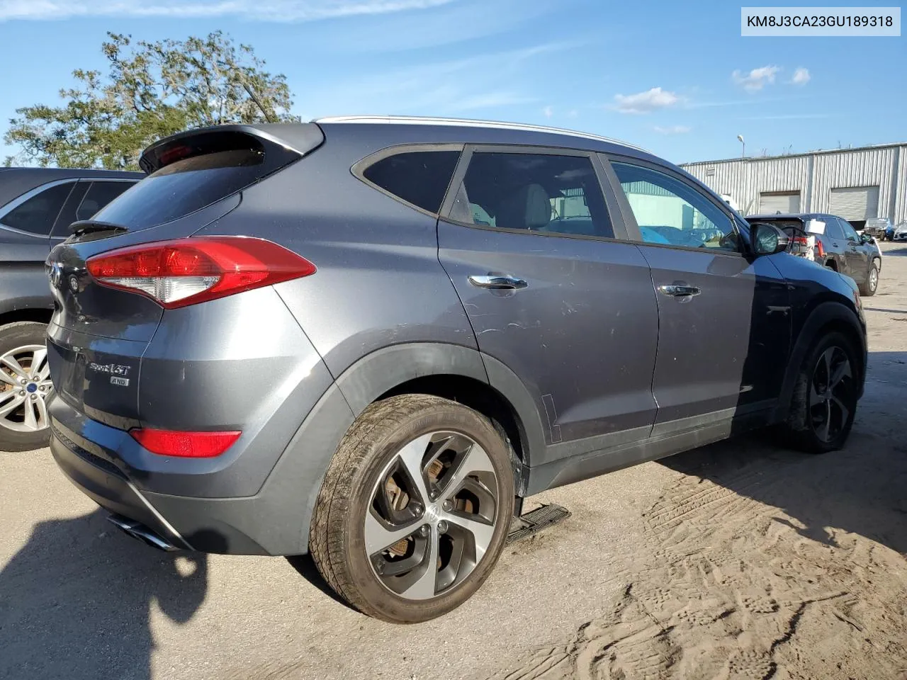 KM8J3CA23GU189318 2016 Hyundai Tucson Limited