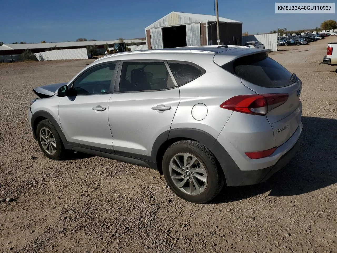 2016 Hyundai Tucson Limited VIN: KM8J33A48GU110937 Lot: 77781754