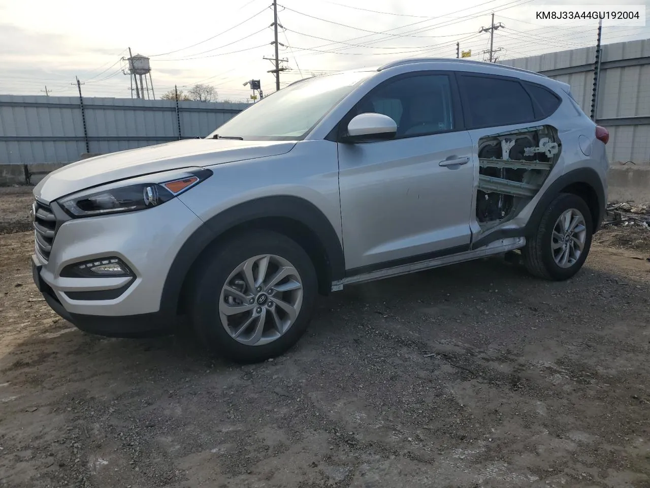 2016 Hyundai Tucson Limited VIN: KM8J33A44GU192004 Lot: 77856424