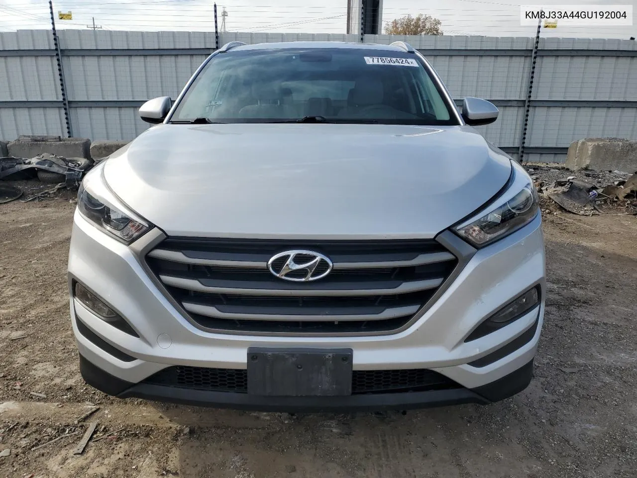 2016 Hyundai Tucson Limited VIN: KM8J33A44GU192004 Lot: 77856424