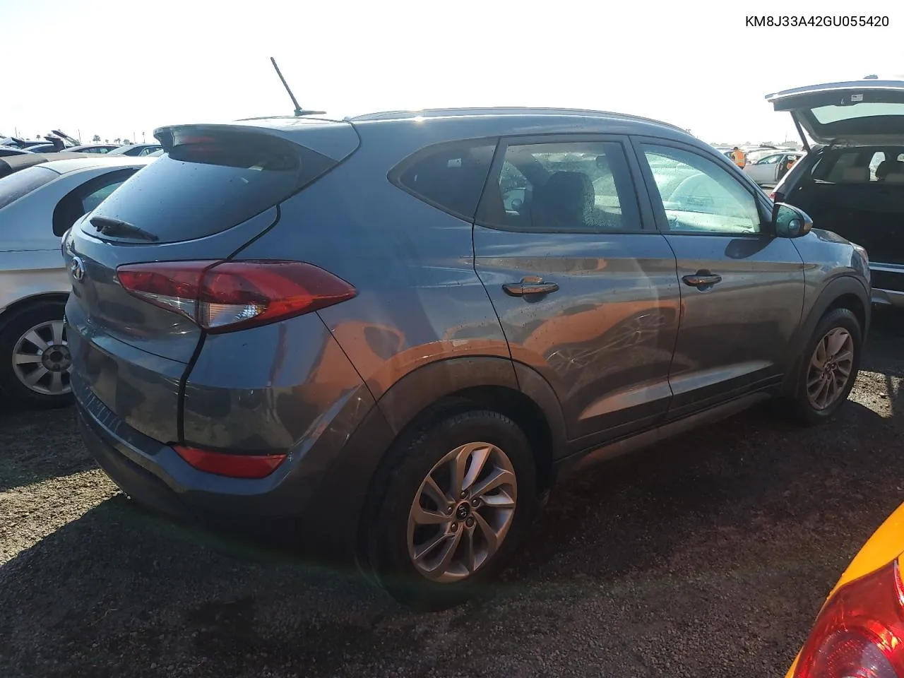 2016 Hyundai Tucson Limited VIN: KM8J33A42GU055420 Lot: 77892984