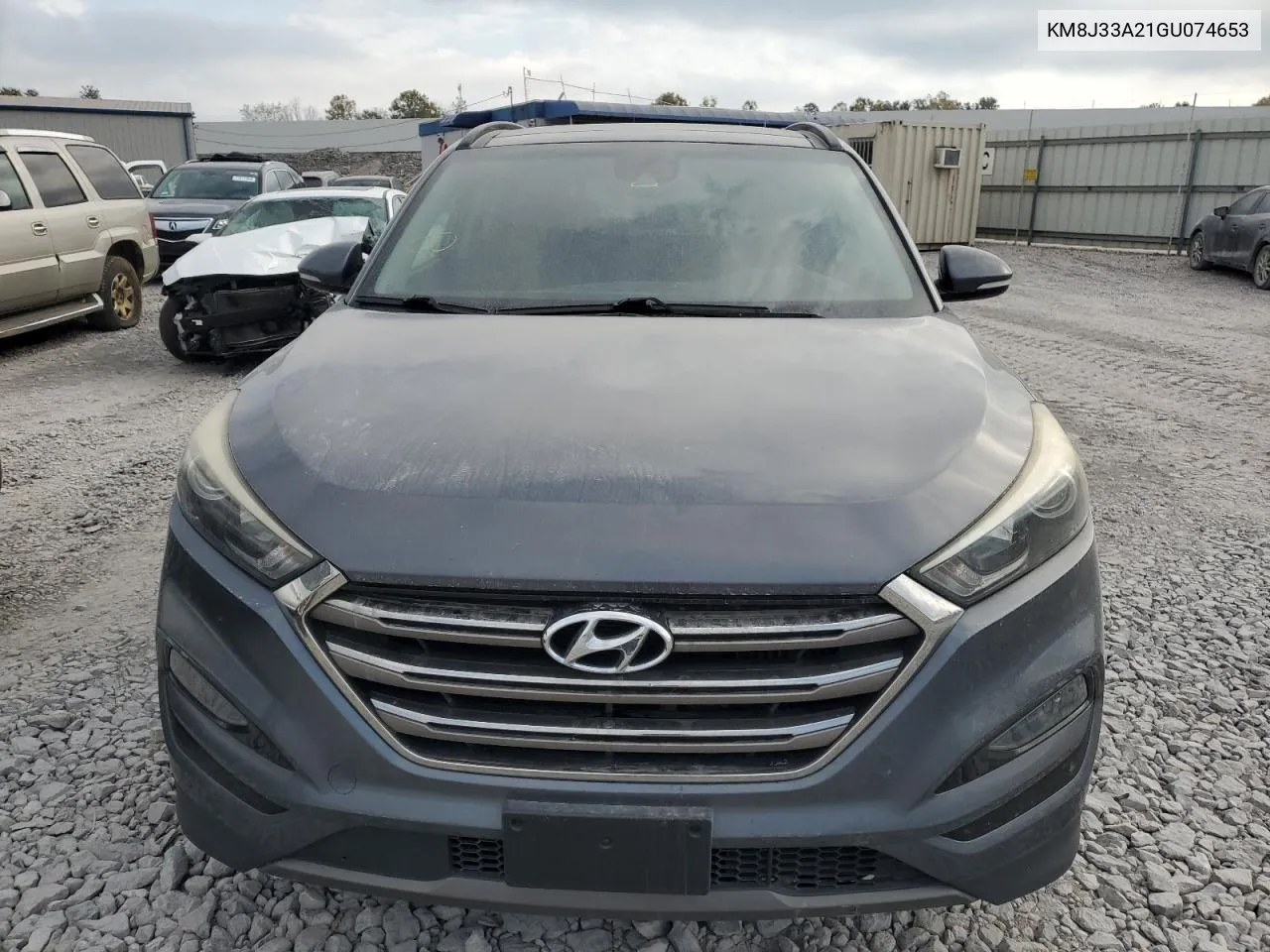 2016 Hyundai Tucson Limited VIN: KM8J33A21GU074653 Lot: 77998624