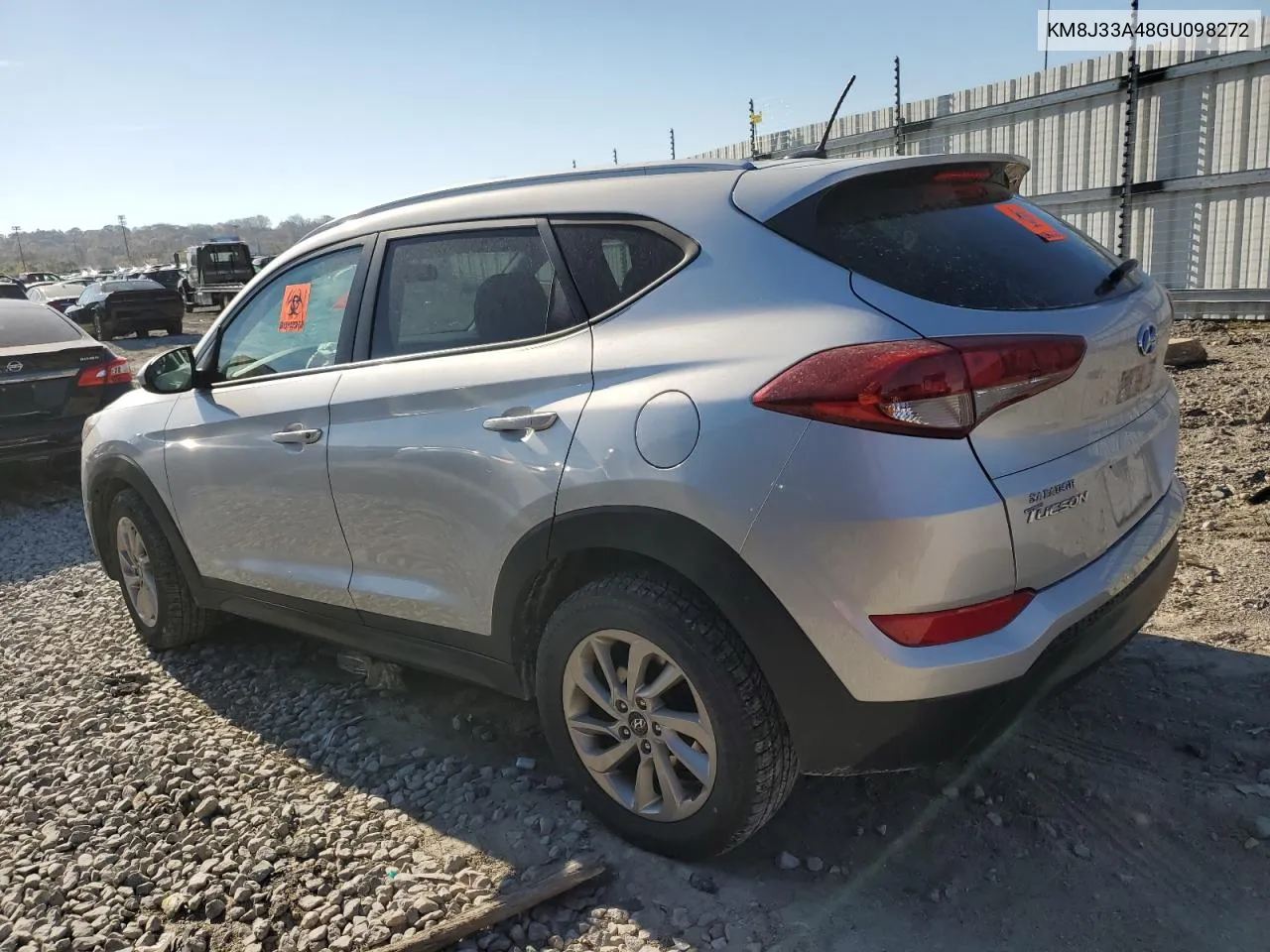 2016 Hyundai Tucson Limited VIN: KM8J33A48GU098272 Lot: 78029224