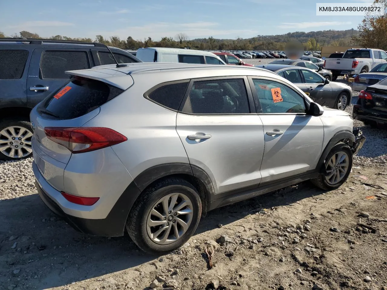 2016 Hyundai Tucson Limited VIN: KM8J33A48GU098272 Lot: 78029224